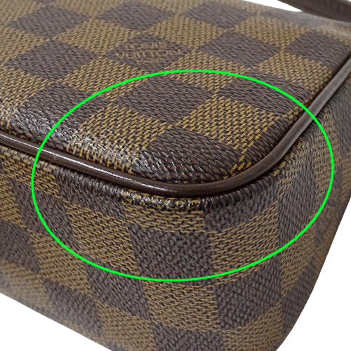 LOUIS VUITTON ルイ・ヴィトン レコレーター ハンドバッグ ダミエ ダミエエベヌ N51299 ダミエキャンバス レディース 【中古】