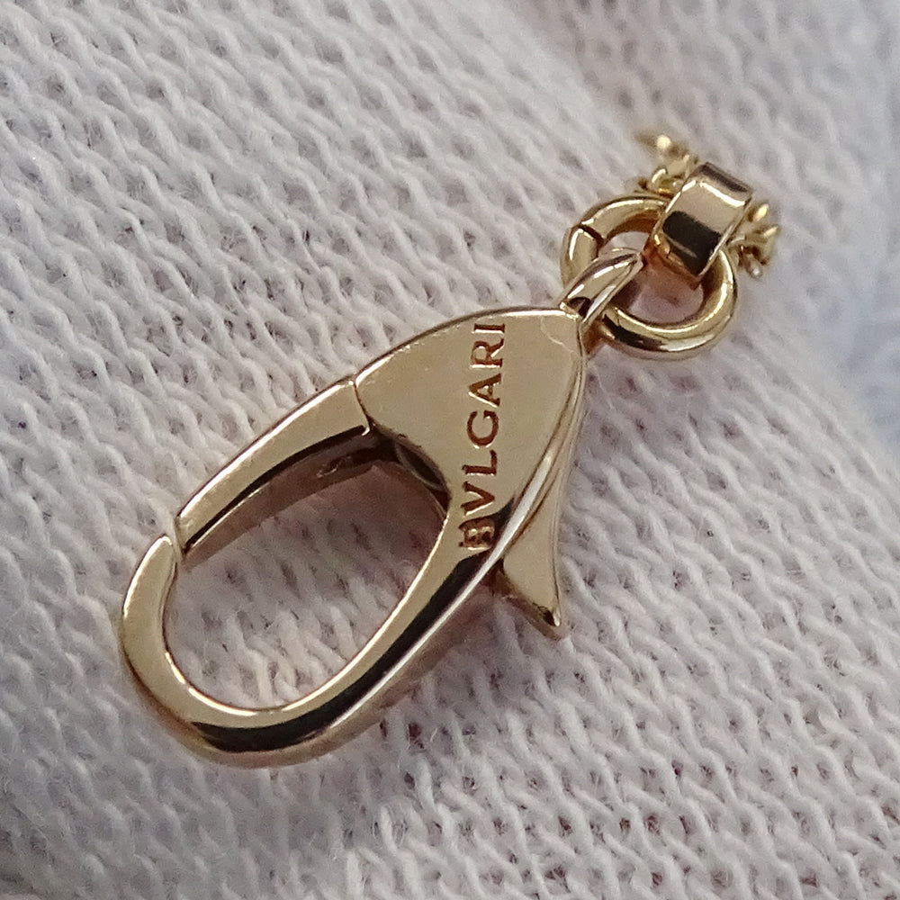 BVLGARI ブルガリ フィオレヴァー ブレスレット 750PG ピンクゴールド ダイヤモンド ML レディース 磨き済み 【中古】