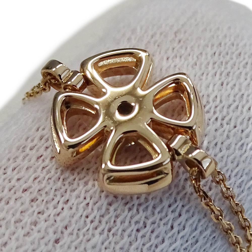 BVLGARI ブルガリ フィオレヴァー ブレスレット 750PG ピンクゴールド ダイヤモンド ML レディース 磨き済み 【中古】