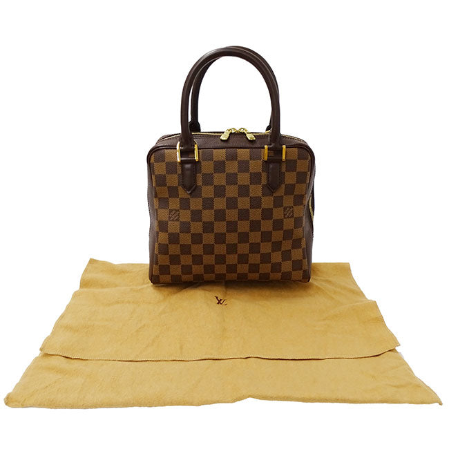 LOUIS VUITTON ルイ・ヴィトン ブレラ ハンドバッグ ダミエ エベヌ N51150 ダミエキャンバス レディース 【中古】