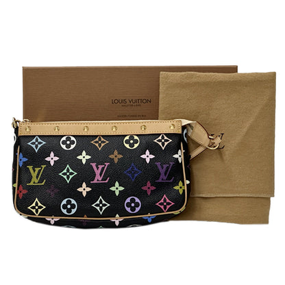 LOUIS VUITTON ルイ・ヴィトン ポシェット・アクセソワール ハンドバッグ モノグラム・マルチカラー ノワール M92648 モノグラムマルチカラー レディース 【中古】