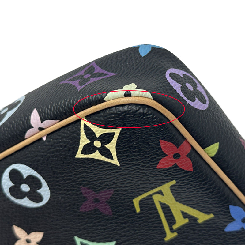 LOUIS VUITTON ルイ・ヴィトン ポシェット・アクセソワール ハンドバッグ モノグラム・マルチカラー ノワール M92648 モノグラムマルチカラー レディース 【中古】