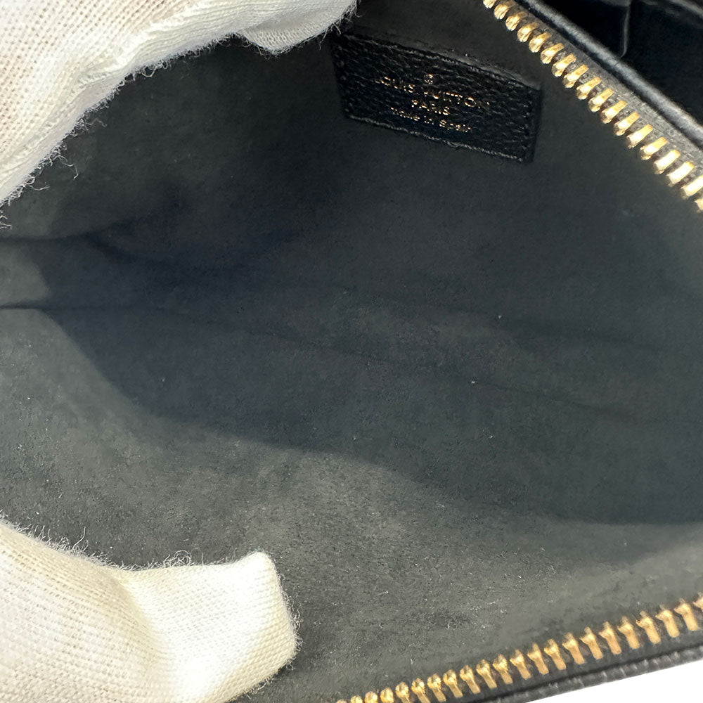 LOUIS VUITTON ルイ・ヴィトン ミュルティ ポシェット アクセソワール 2wayバッグ モノグラム アンプラント ノワール M80399 モノグラムアンプラント レディース 【中古】