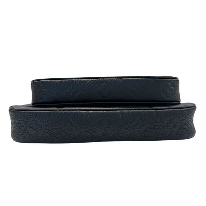 LOUIS VUITTON ルイ・ヴィトン ミュルティ ポシェット アクセソワール 2wayバッグ モノグラム アンプラント ノワール M80399 モノグラムアンプラント レディース 【中古】