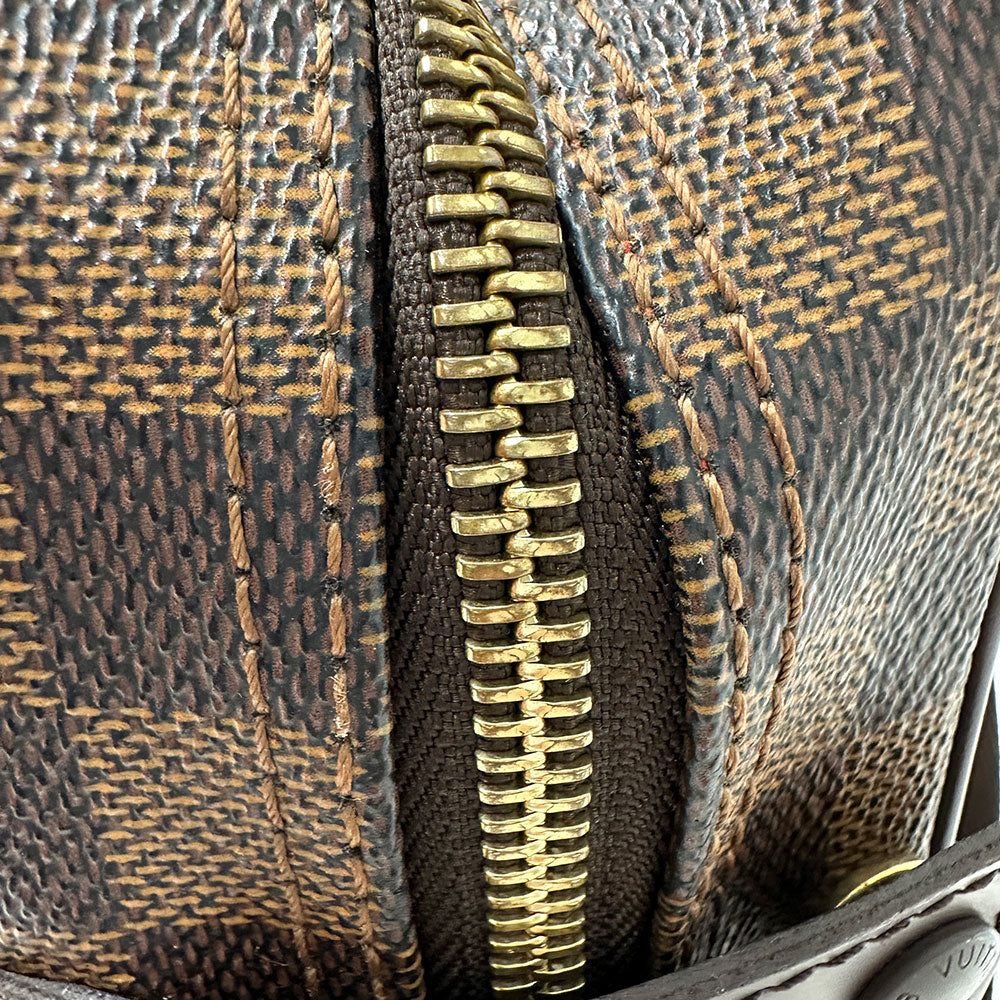 LOUIS VUITTON ルイ・ヴィトン オラフ PM ショルダーバッグ ダミエ ダミエエベヌ N41442 ダミエキャンバス レディース 【中古】