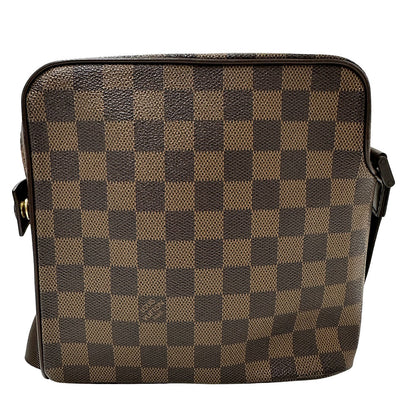 LOUIS VUITTON ルイ・ヴィトン オラフ PM ショルダーバッグ ダミエ ダミエエベヌ N41442 ダミエキャンバス レディース 【中古】