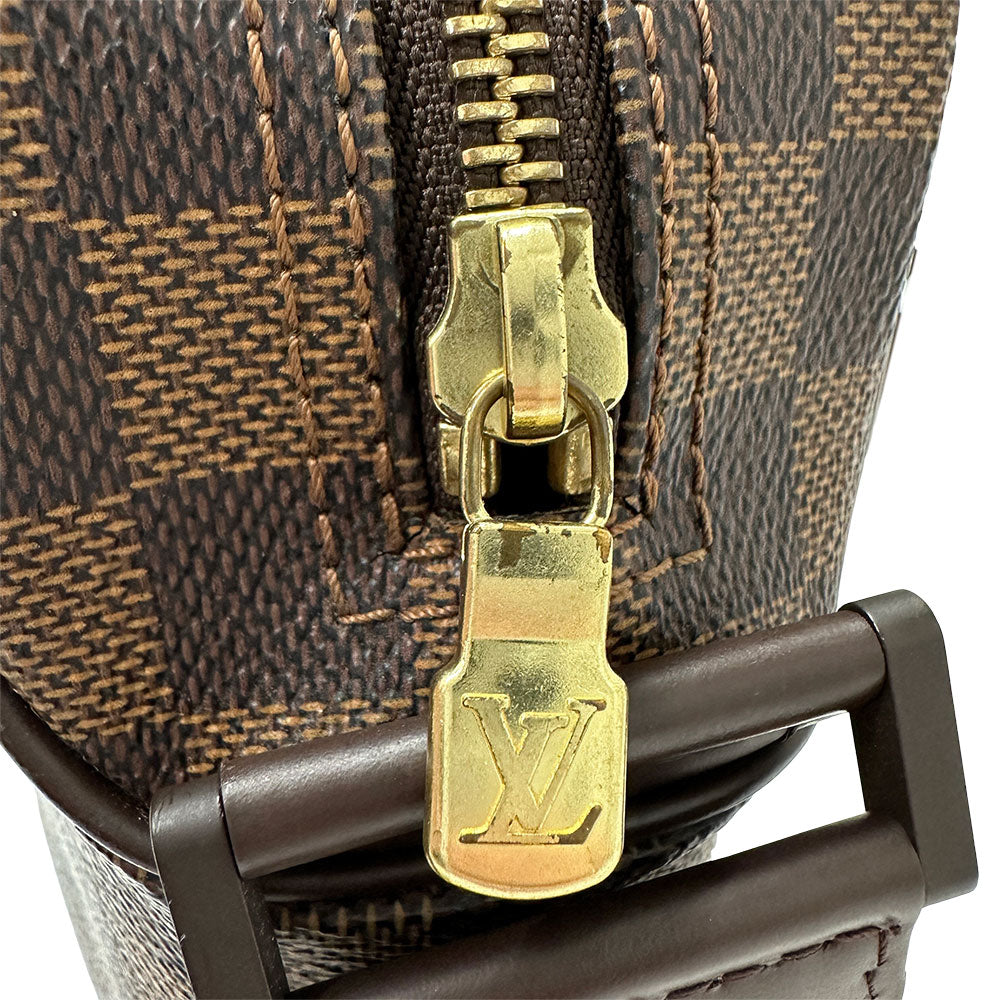 LOUIS VUITTON ルイ・ヴィトン オラフ PM ショルダーバッグ ダミエ ダミエエベヌ N41442 ダミエキャンバス レディース 【中古】