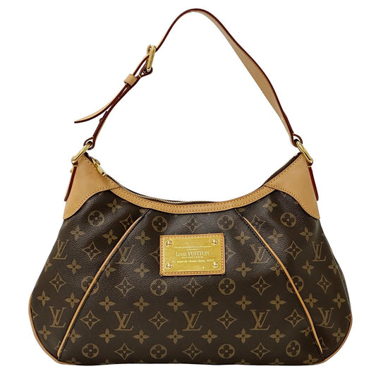 LOUIS VUITTON ルイ・ヴィトン テムズ GM ショルダーバッグ モノグラム ブラウン M56383 モノグラムキャンバス レディース 【中古】