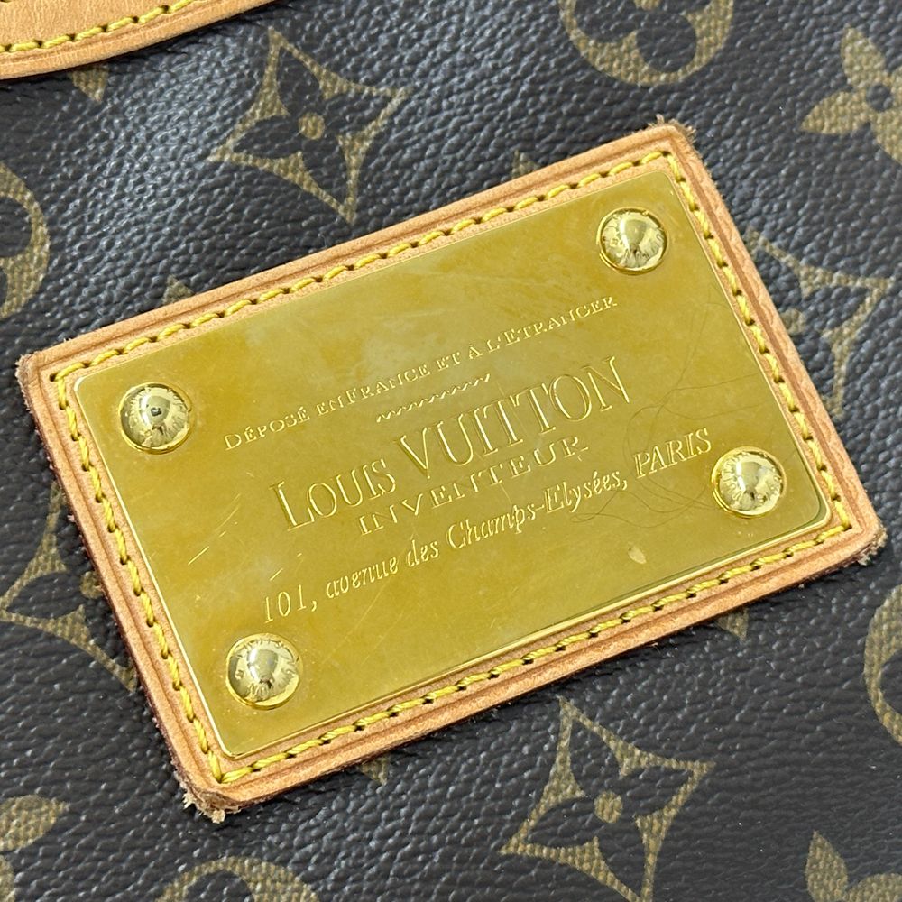 LOUIS VUITTON ルイ・ヴィトン テムズ GM ショルダーバッグ モノグラム ブラウン M56383 モノグラムキャンバス レディース 【中古】