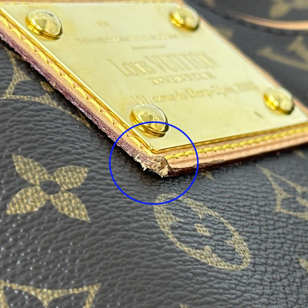 LOUIS VUITTON ルイ・ヴィトン テムズ GM ショルダーバッグ モノグラム ブラウン M56383 モノグラムキャンバス レディース 【中古】