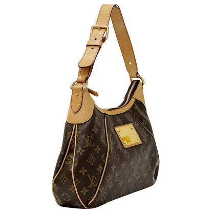 LOUIS VUITTON ルイ・ヴィトン テムズ GM ショルダーバッグ モノグラム ブラウン M56383 モノグラムキャンバス レディース 【中古】