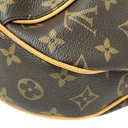 LOUIS VUITTON ルイ・ヴィトン テムズ GM ショルダーバッグ モノグラム ブラウン M56383 モノグラムキャンバス レディース 【中古】