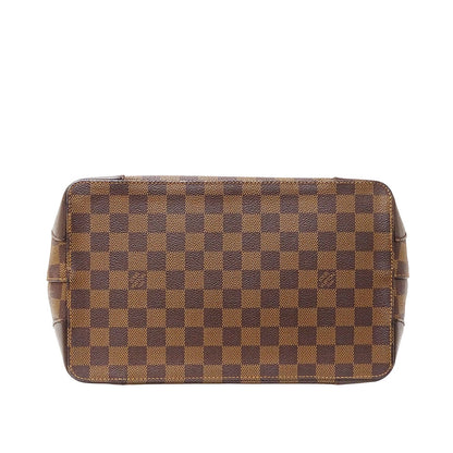 LOUIS VUITTON ルイ・ヴィトン ハムステッドMM トートバッグ ダミエ ブラウン N51204 ダミエキャンバス レディース 【中古】