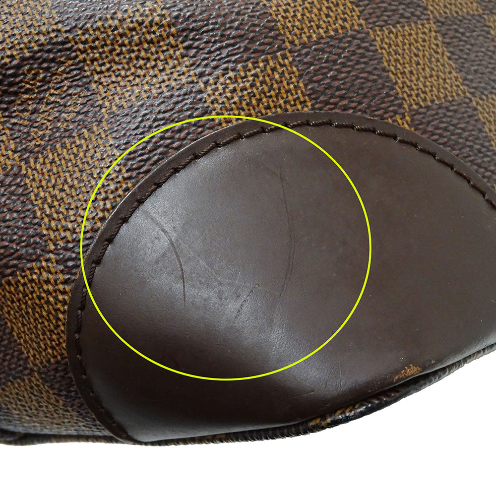 LOUIS VUITTON ルイ・ヴィトン ハムステッドMM トートバッグ ダミエ ブラウン N51204 ダミエキャンバス レディース 【中古】
