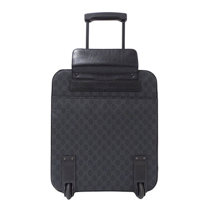 GUCCI グッチ キャリーバッグ GGスプリーム ブラック 170668 GGスプリームキャンバス メンズ 【中古】