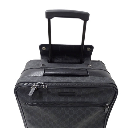 GUCCI グッチ キャリーバッグ GGスプリーム ブラック 170668 GGスプリームキャンバス メンズ 【中古】