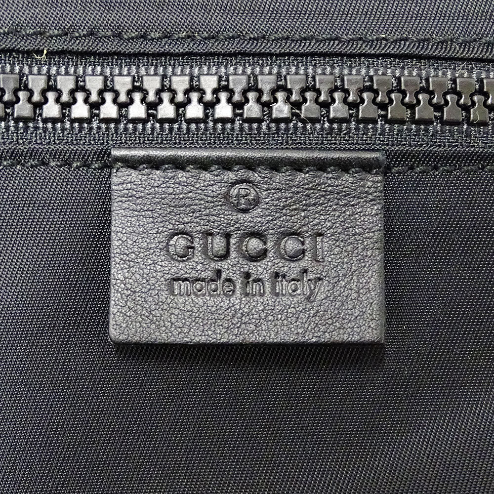 GUCCI グッチ キャリーバッグ GGスプリーム ブラック 170668 GGスプリームキャンバス メンズ 【中古】