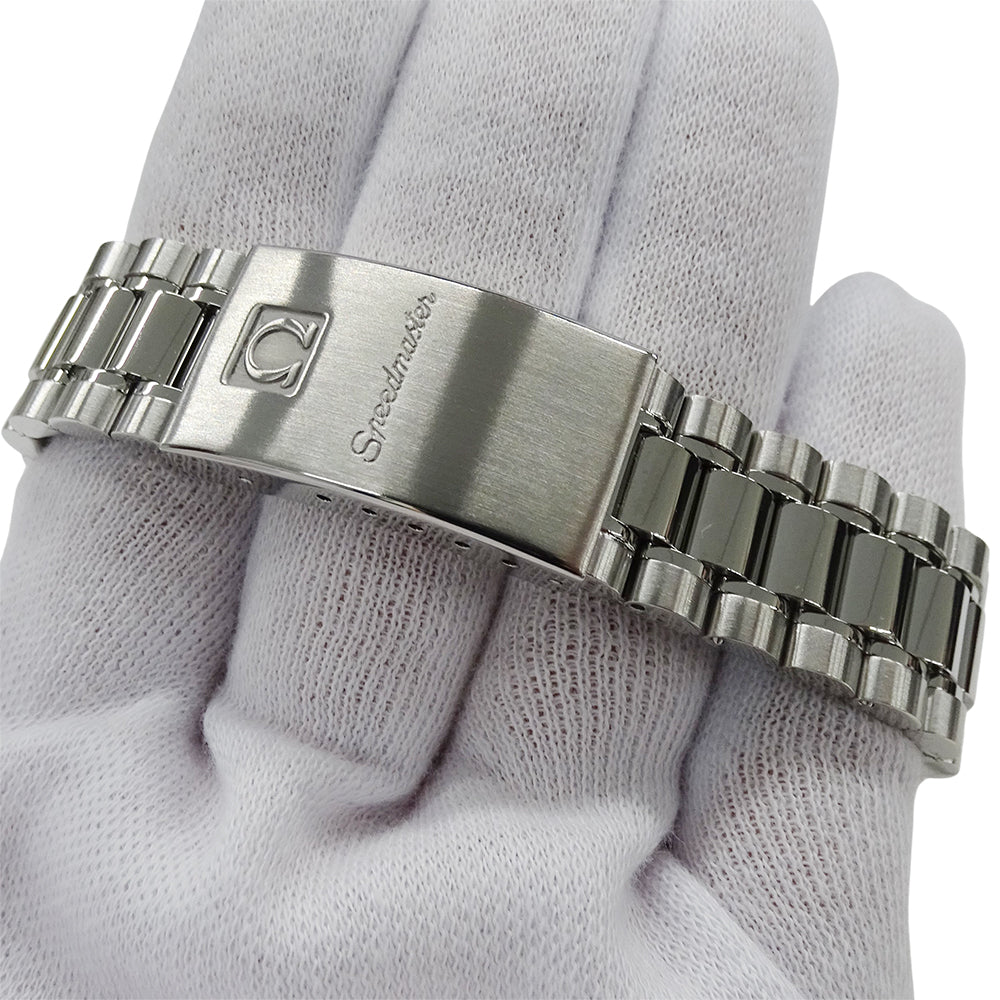 OMEGA オメガ スピードマスター レーシング ミハエル・シューマッハ 3510.80 メンズ 腕時計 自動巻き AT ステンレス SS ブルー 磨き済み 【中古】