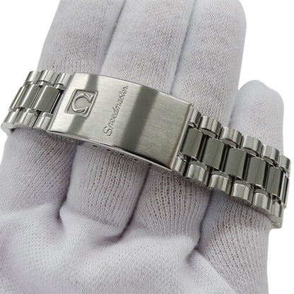 OMEGA オメガ スピードマスター レーシング ミハエル・シューマッハ 3510.80 メンズ 腕時計 自動巻き AT ステンレス SS ブルー 磨き済み 【中古】