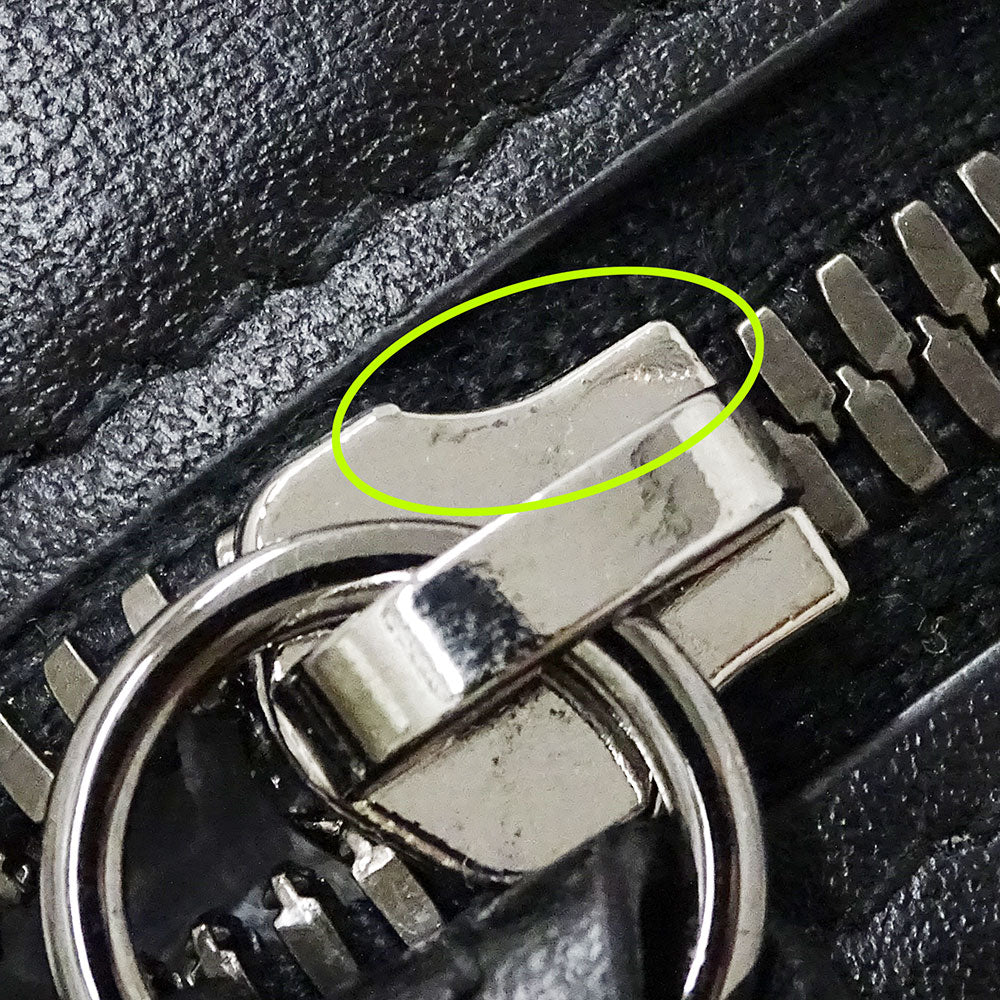 GUCCI グッチ スモール カメラバッグ ショルダーバッグ GGマーモント ブラック 447632 レザー レディース 【中古】