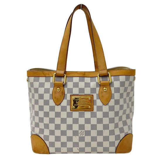 LOUIS VUITTON ルイ・ヴィトン ハムステッド PM トートバッグ アズール アズール N51207 ダミエアズールキャンバス レディース 【中古】