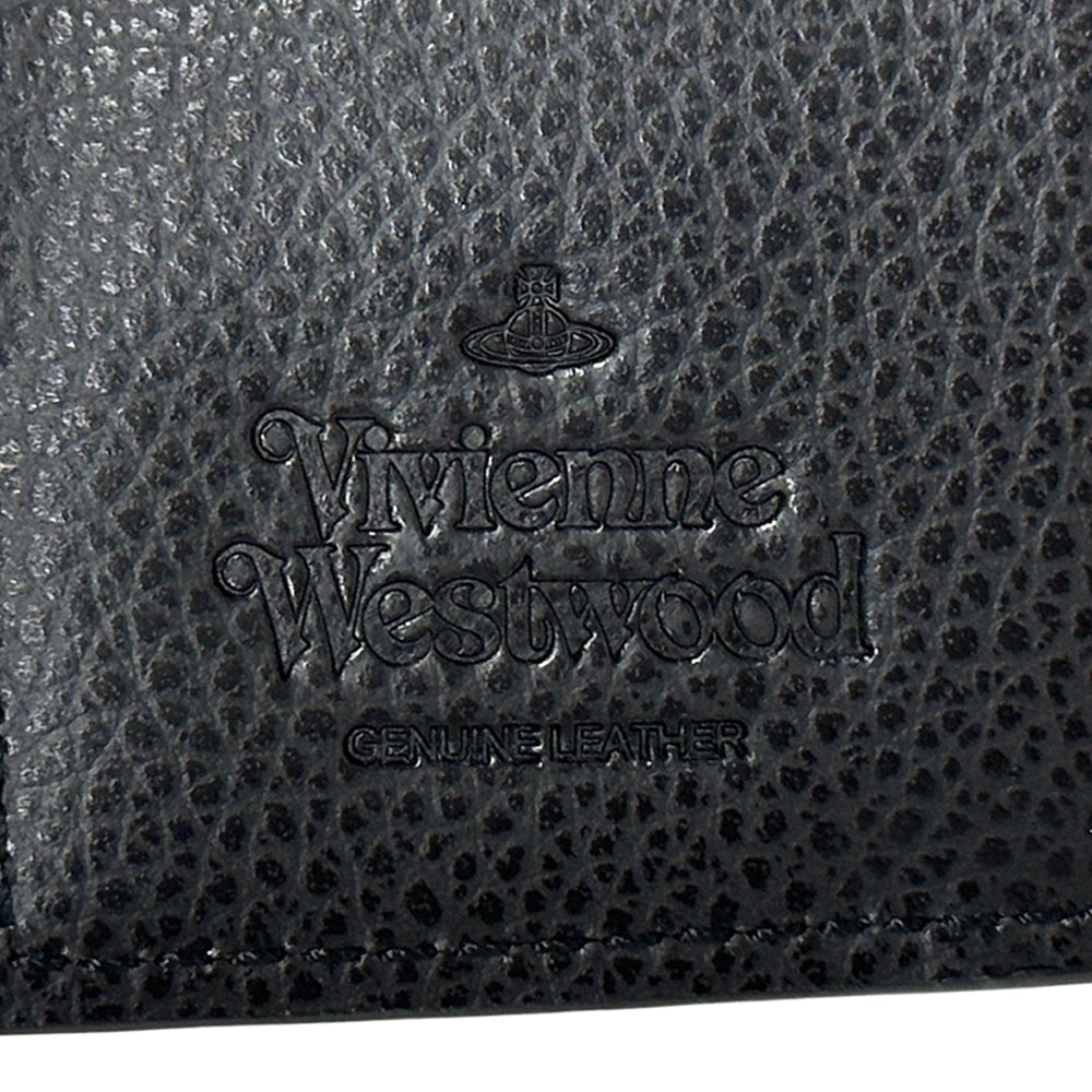 Vivienne Westwood ヴィヴィアン・ウエストウッド キーケース ブラック レザー レディース メンズ 【中古】