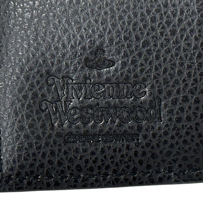 Vivienne Westwood ヴィヴィアン・ウエストウッド キーケース ブラック レザー レディース メンズ 【中古】