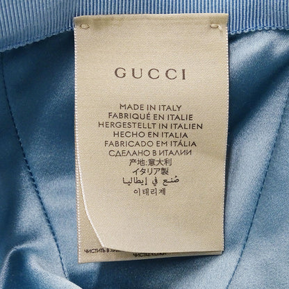 GUCCI グッチ ベースボールキャップ キャップ GGラメ ブルー 631953 ウール レディース 【中古】