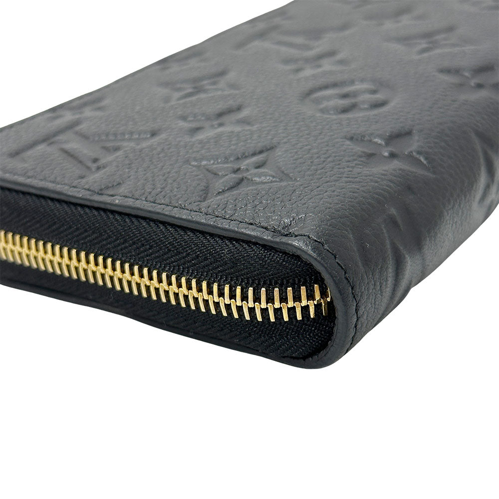LOUIS VUITTON ルイ・ヴィトン ジッピー ウォレット 長財布 モノグラム アンプラント ノワール M61864 モノグラムアンプラント レディース 【中古】