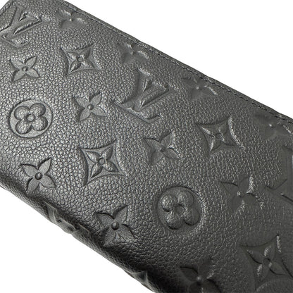 LOUIS VUITTON ルイ・ヴィトン ジッピー ウォレット 長財布 モノグラム アンプラント ノワール M61864 モノグラムアンプラント レディース 【中古】