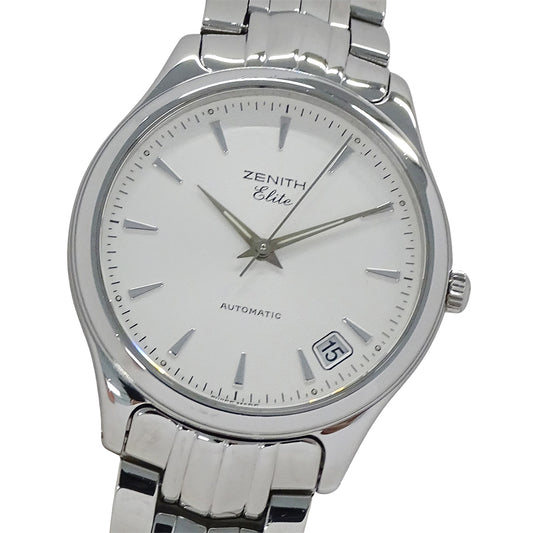 ZENITH ゼニス エリート 02.0040.670 メンズ 腕時計 自動巻き AT ステンレス SS 磨き済み 【中古】