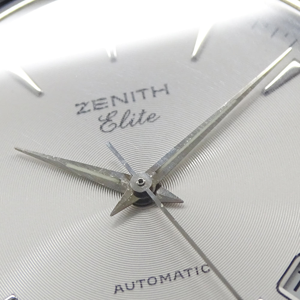 ZENITH ゼニス エリート 02.0040.670 メンズ 腕時計 自動巻き AT ステンレス SS 磨き済み 【中古】