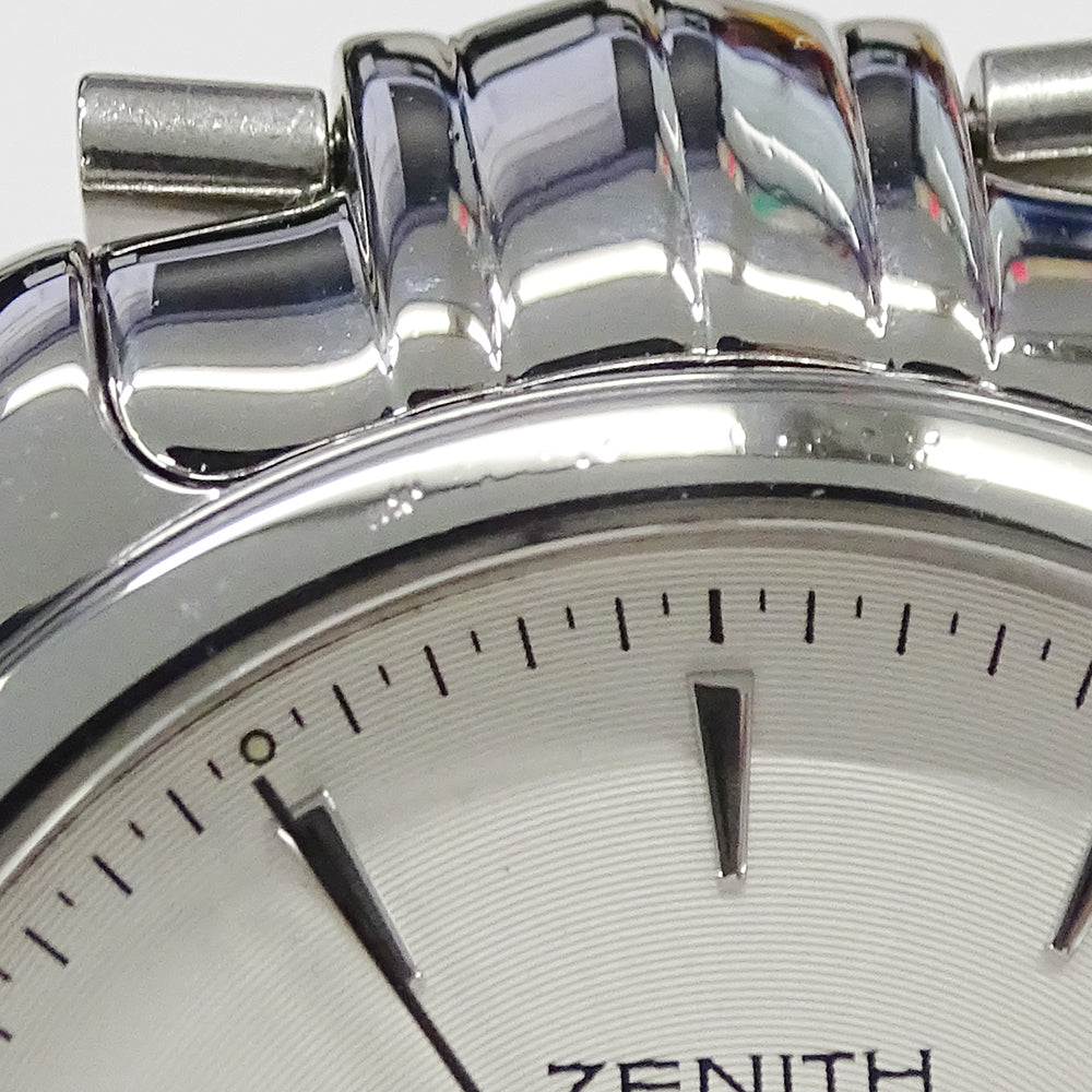 ZENITH ゼニス エリート 02.0040.670 メンズ 腕時計 自動巻き AT ステンレス SS 磨き済み 【中古】