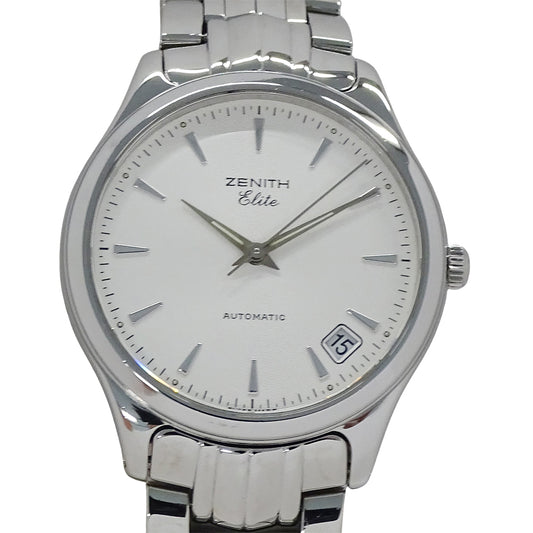 ZENITH ゼニス エリート 02.0040.670 メンズ 腕時計 自動巻き AT ステンレス SS 磨き済み 【中古】