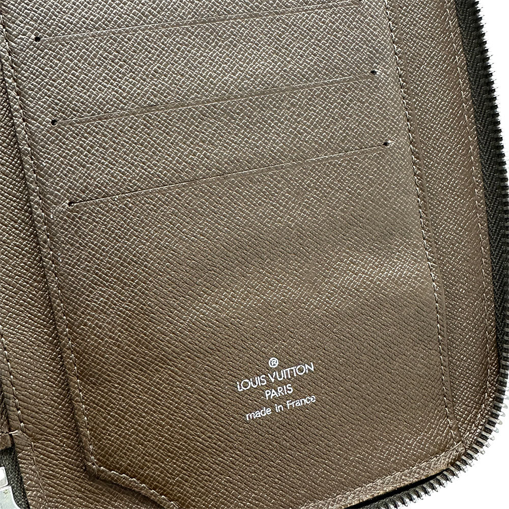 LOUIS VUITTON ルイ・ヴィトン オーガナイザー アトール 長財布 タイガ グリズリ M30658 タイガ メンズ 【中古】