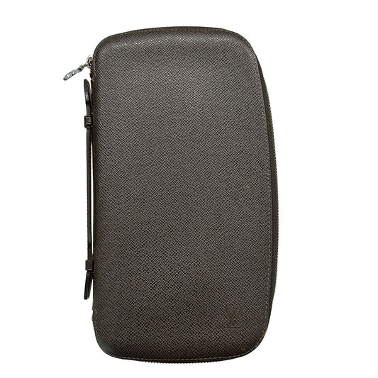 LOUIS VUITTON ルイ・ヴィトン オーガナイザー アトール 長財布 タイガ グリズリ M30658 タイガ メンズ 【中古】