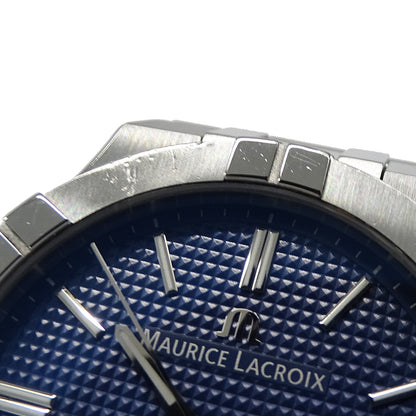 Maurice Lacroix モーリスラクロア アイコン ICON AI6008 メンズ 腕時計 自動巻き AT ステンレス SS ブルー 磨き済み 【中古】