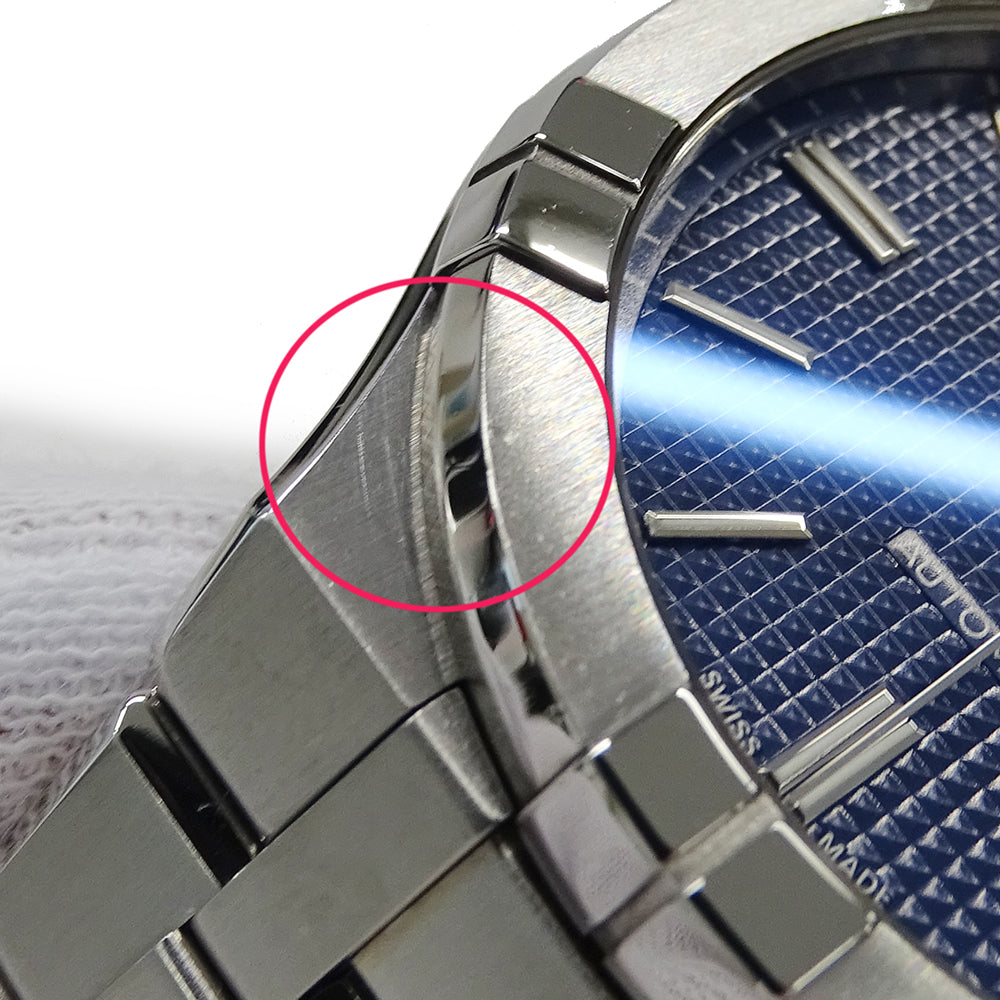 Maurice Lacroix モーリスラクロア アイコン ICON AI6008 メンズ 腕時計 自動巻き AT ステンレス SS ブルー 磨き済み 【中古】