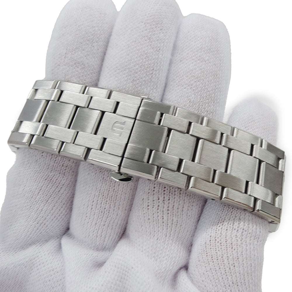 Maurice Lacroix モーリスラクロア アイコン ICON AI6008 メンズ 腕時計 自動巻き AT ステンレス SS ブルー 磨き済み 【中古】