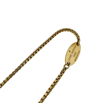 LOUIS VUITTON ルイ・ヴィトン ミニエセンシャルV ロングネックレス ネックレス GP ゴールド レディース M68152 【中古】