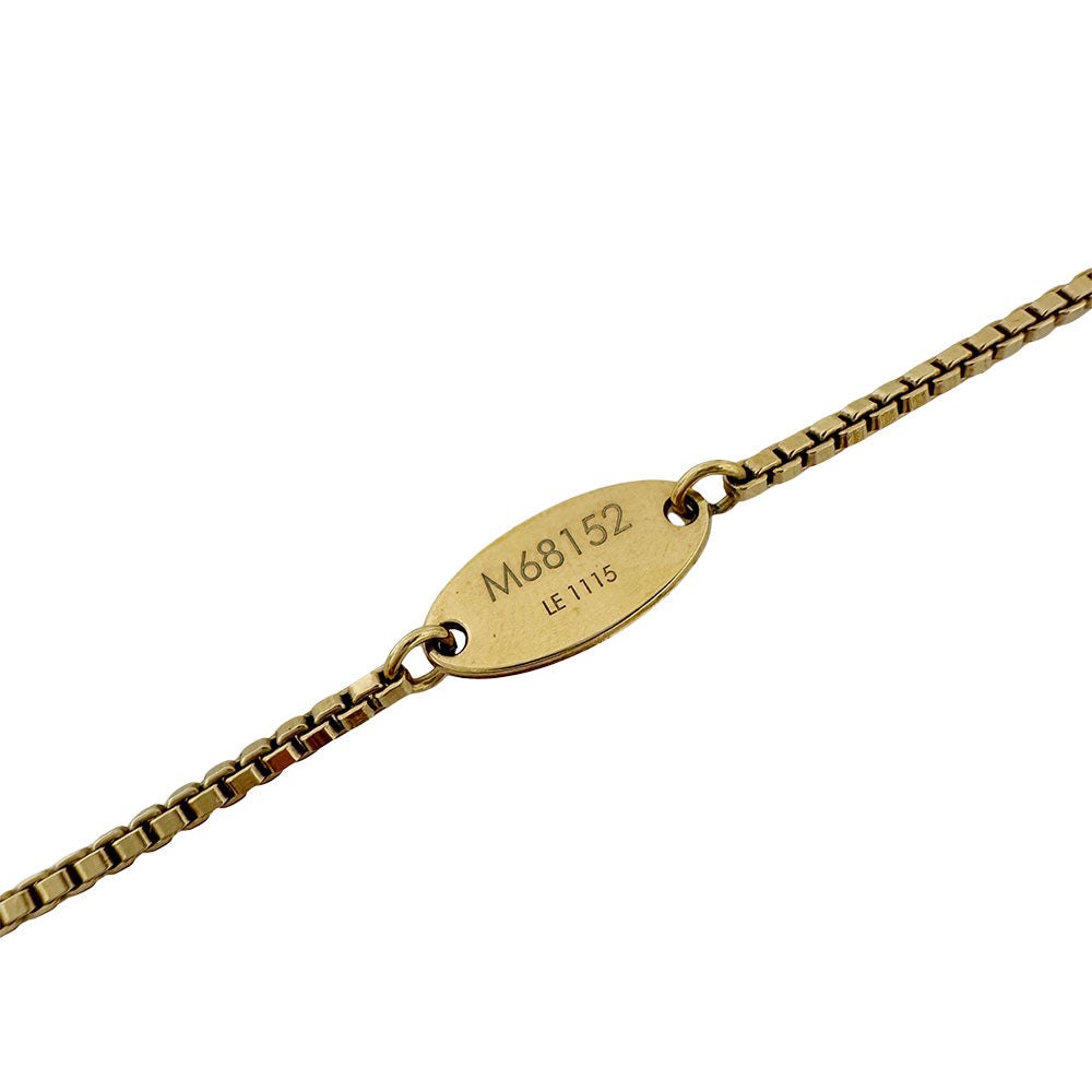 LOUIS VUITTON ルイ・ヴィトン ミニエセンシャルV ロングネックレス ネックレス GP ゴールド レディース M68152 【中古】
