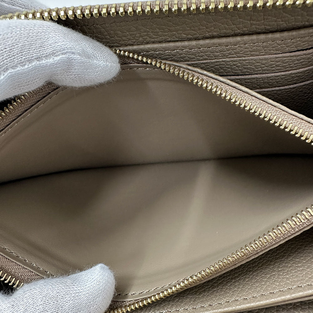 LOUIS VUITTON ルイ・ヴィトン ジッピー・ウォレット 長財布 バイカラー モノグラム アンプラント トゥルトレール クレーム M69794 モノグラムアンプラント レディース メンズ 【中古】