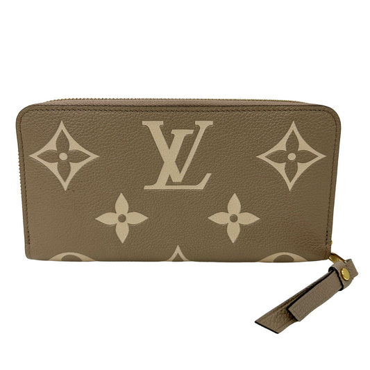 LOUIS VUITTON ルイ・ヴィトン ジッピー・ウォレット 長財布 バイカラー モノグラム アンプラント トゥルトレール クレーム M69794 モノグラムアンプラント レディース メンズ 【中古】