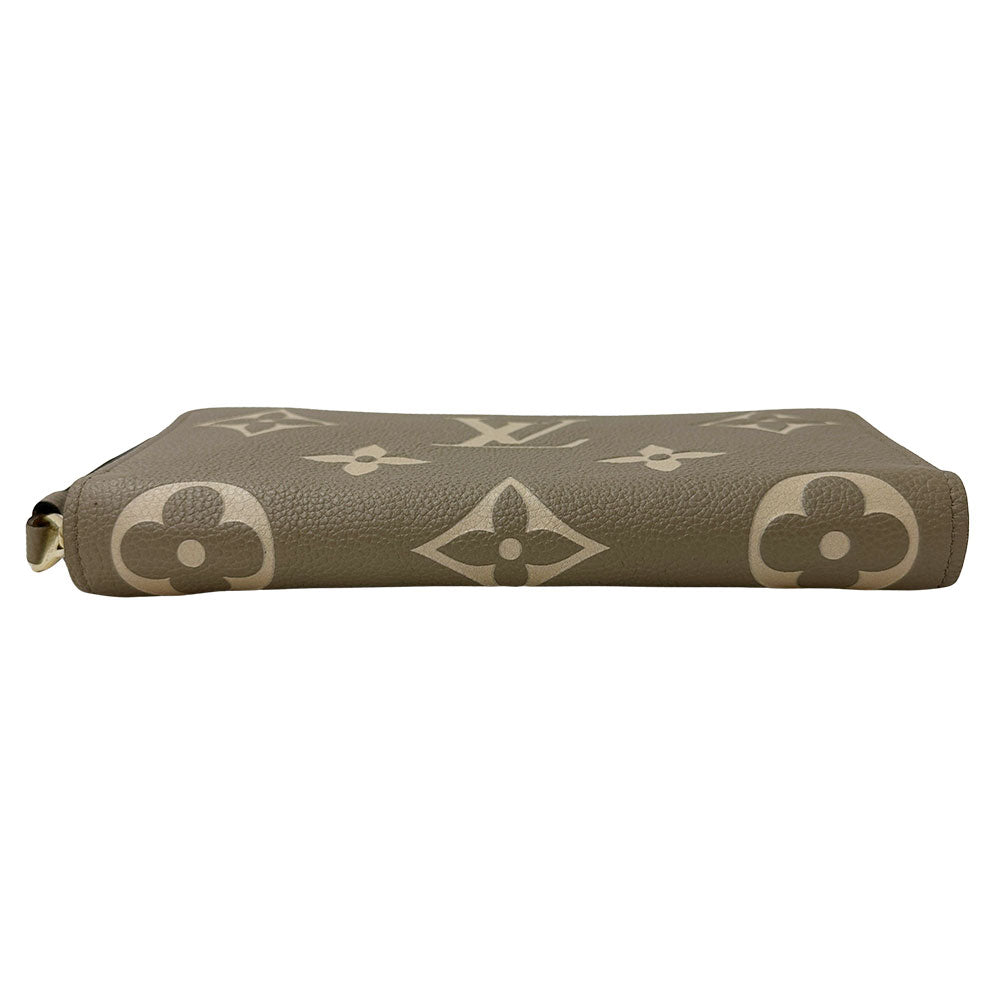 LOUIS VUITTON ルイ・ヴィトン ジッピー・ウォレット 長財布 バイカラー モノグラム アンプラント トゥルトレール クレーム M69794 モノグラムアンプラント レディース メンズ 【中古】