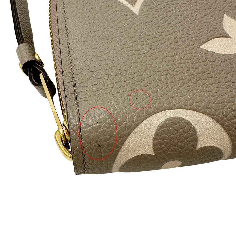 LOUIS VUITTON ルイ・ヴィトン ジッピー・ウォレット 長財布 バイカラー モノグラム アンプラント トゥルトレール クレーム M69794 モノグラムアンプラント レディース メンズ 【中古】