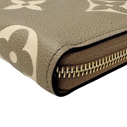 LOUIS VUITTON ルイ・ヴィトン ジッピー・ウォレット 長財布 バイカラー モノグラム アンプラント トゥルトレール クレーム M69794 モノグラムアンプラント レディース メンズ 【中古】