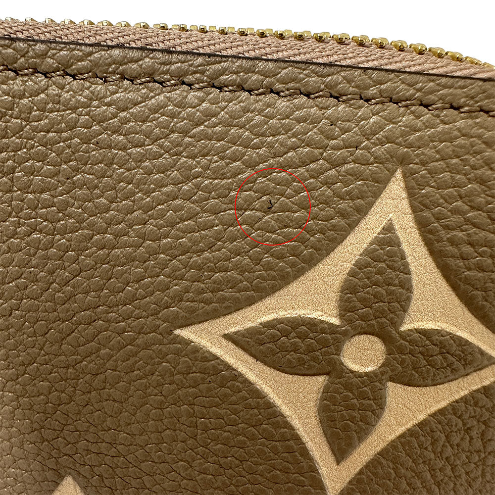 LOUIS VUITTON ルイ・ヴィトン ジッピー・ウォレット 長財布 バイカラー モノグラム アンプラント トゥルトレール クレーム M69794 モノグラムアンプラント レディース メンズ 【中古】