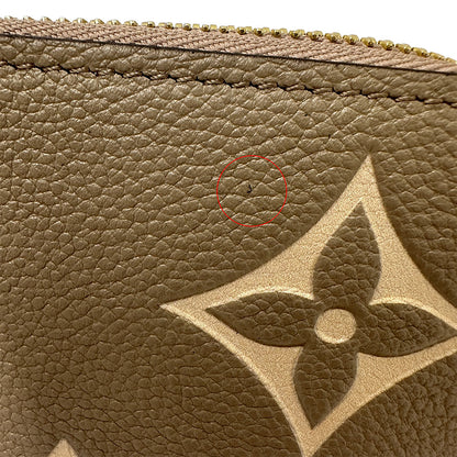 LOUIS VUITTON ルイ・ヴィトン ジッピー・ウォレット 長財布 バイカラー モノグラム アンプラント トゥルトレール クレーム M69794 モノグラムアンプラント レディース メンズ 【中古】
