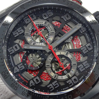 TAG Heuer タグホイヤー カレラ CAR201D FT6087 メンズ 腕時計 キャリバー ホイヤー01 TOKYOエディション 自動巻き AT セラミック ラバー 【中古】