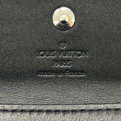 LOUIS VUITTON ルイ・ヴィトン ポルトモネ・サテン コインケース モノグラム サテン ノワール M92137 モノグラムサテン レディース メンズ 【中古】